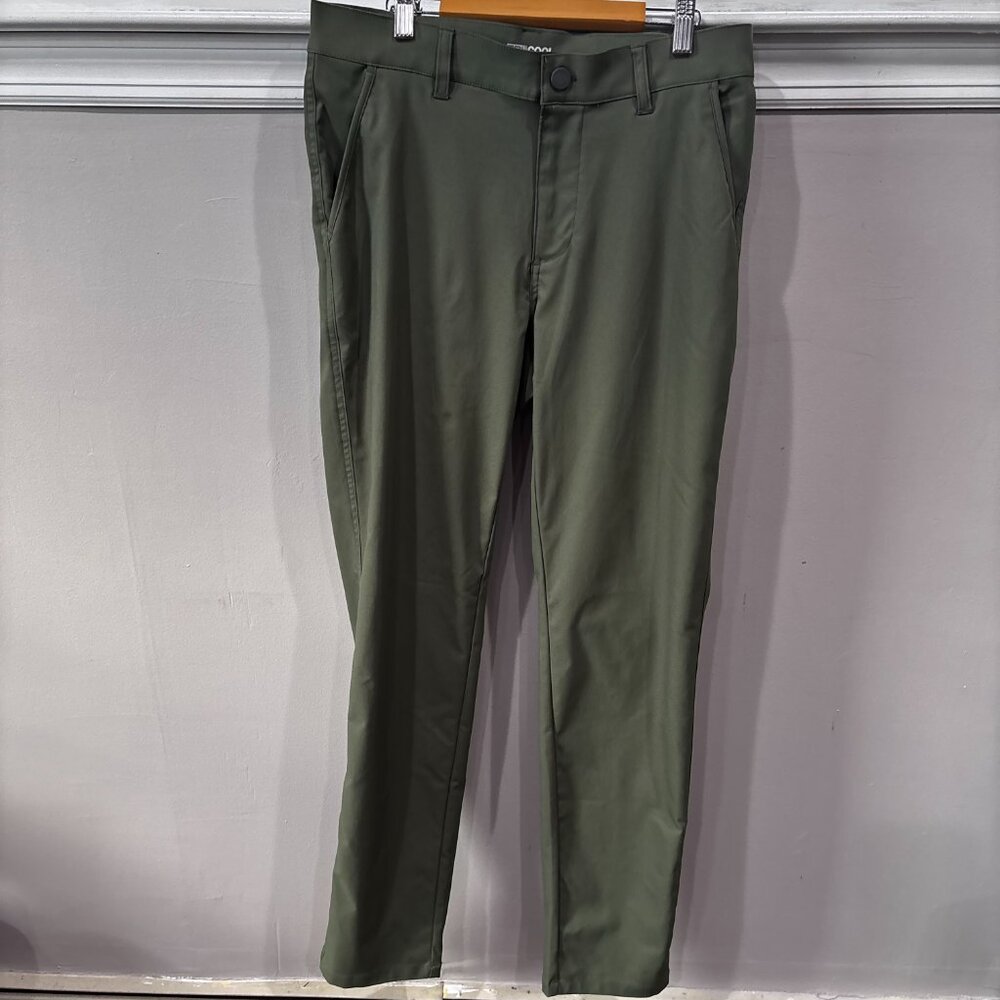 Men's 32 Degrees Cool 30x34 Stretch Performance Pants Olive Green